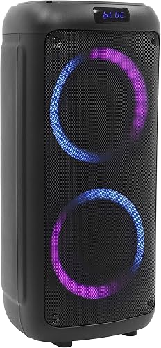 DJ Boomaster 300 Enceinte Bluetooth Lumineuse LED Porta BoomTone