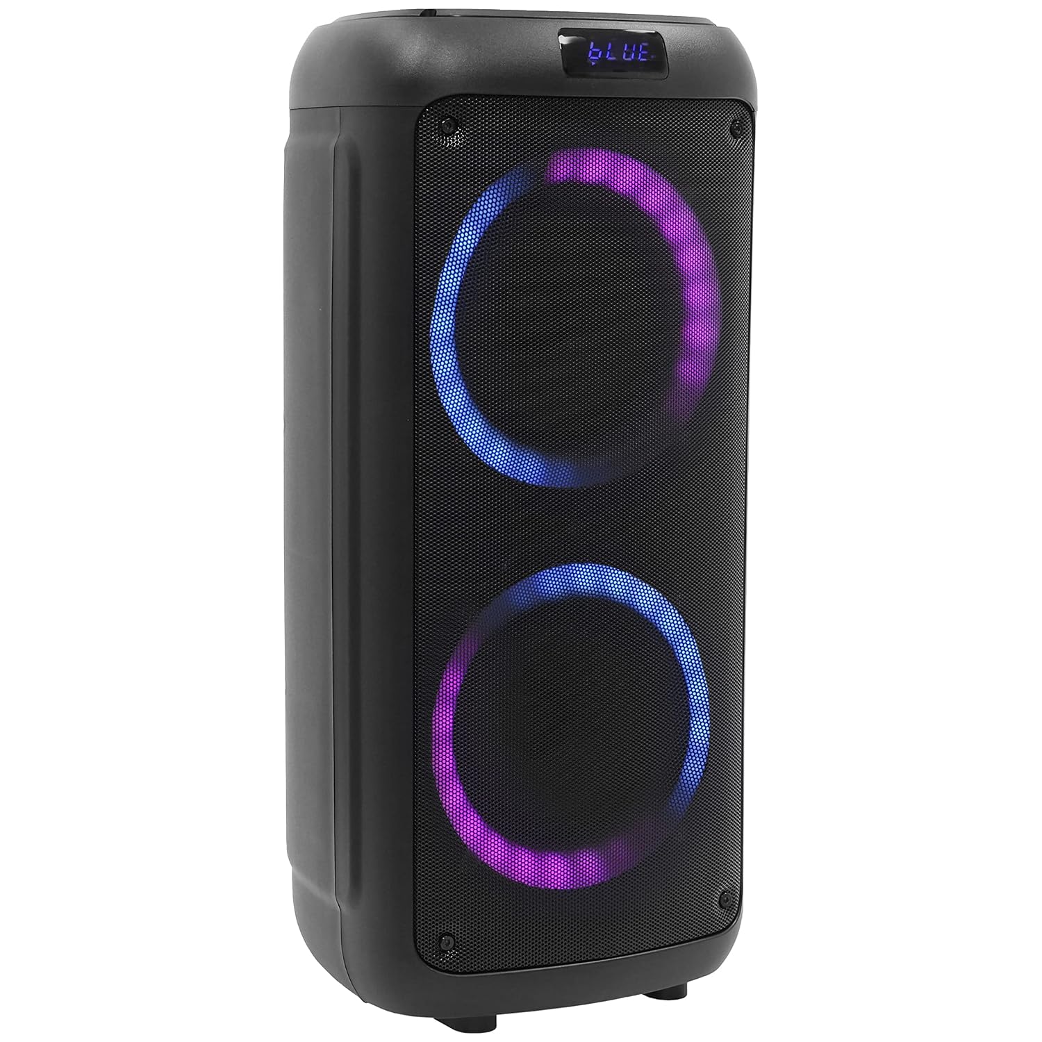 BoomTone DJ Boomaster 300 Enceinte Bluetooth Lumineuse LED Portable puissante 250W, Enceinte Karaoke, Bluetooth sans Fil, TWS, Rechargeable USB, Tuner, Lecteur USB/Carte SD. Télécommande fournie