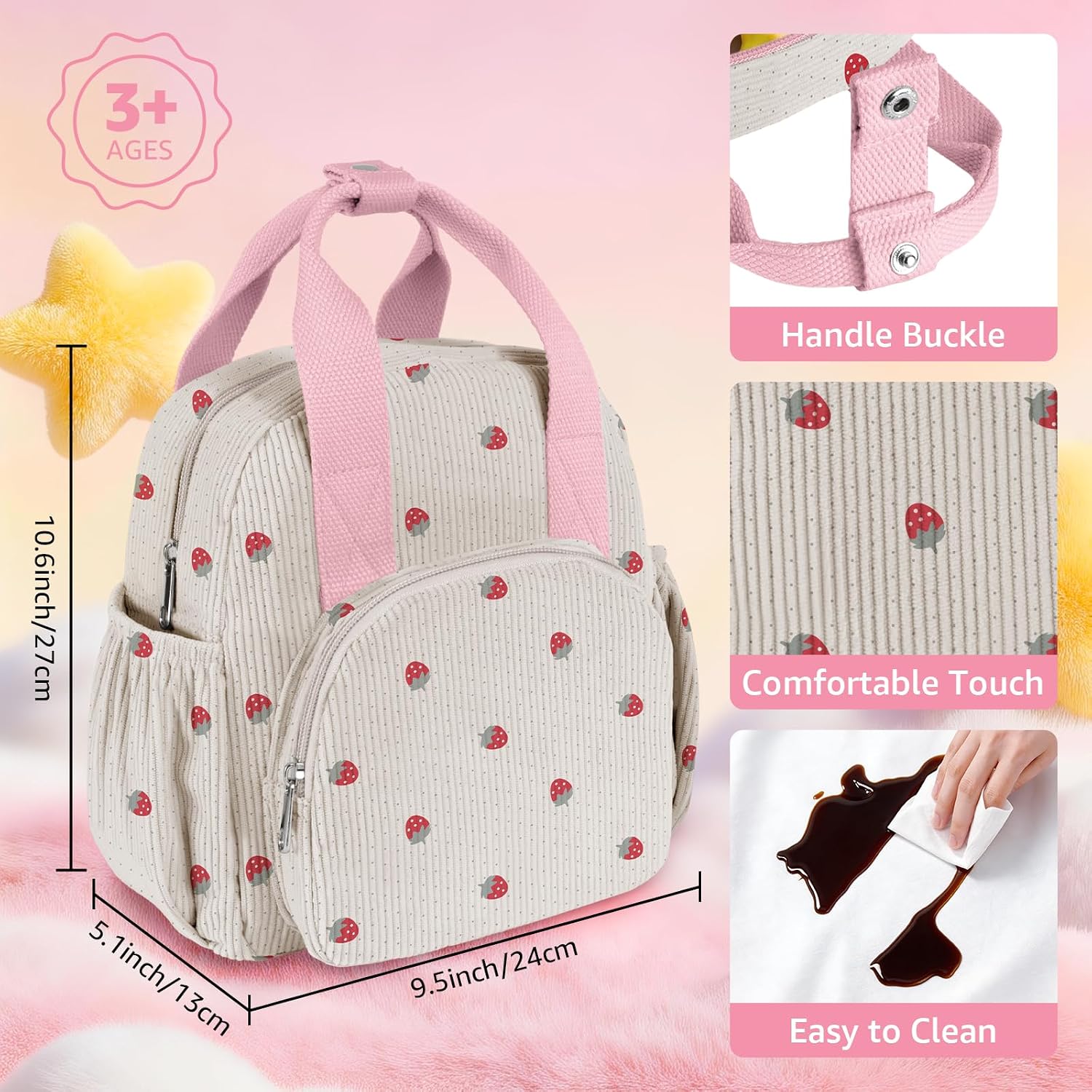 Lunch Bag Girls Kid Women Cute