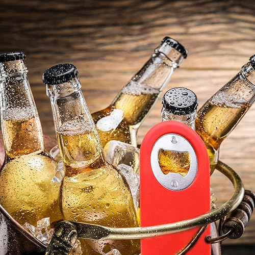Miniatura 6 de 22 juegos de insertos de abridor de botellas de acero inoxidable con tornillos, piezas de hardware de metal para cerveza, vino, accesorios para