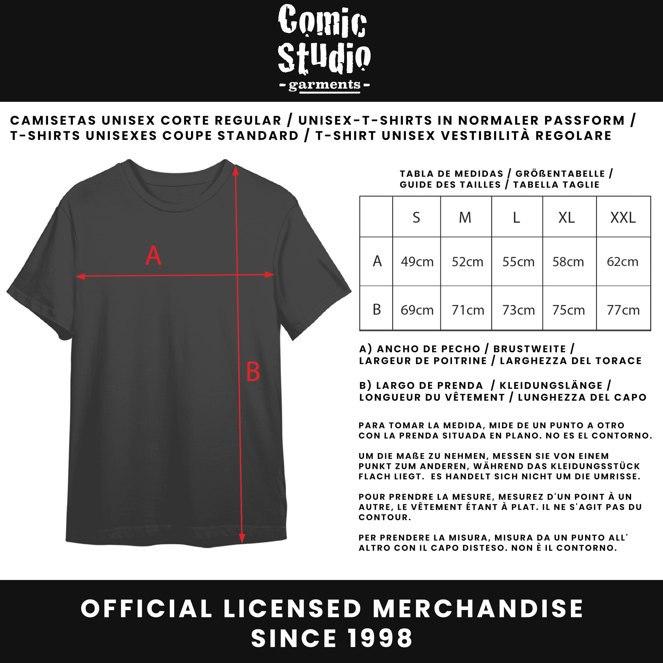 Goku Super Sayan Dragon Ball Z Camiseta | Artículo Licenciado Oficial | Unisex | Gris Jaspeado | XL