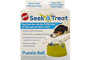 Seek-A-Treat Puzzle Ball: Treat Your Dog to a Mental Workout