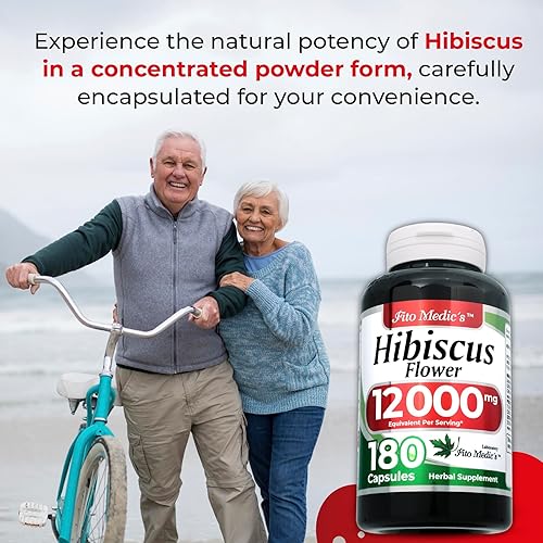 Miniatura 3 de Lab Hibiscus Flor de Jamaica 180 Capsules Ultra high Absorption.