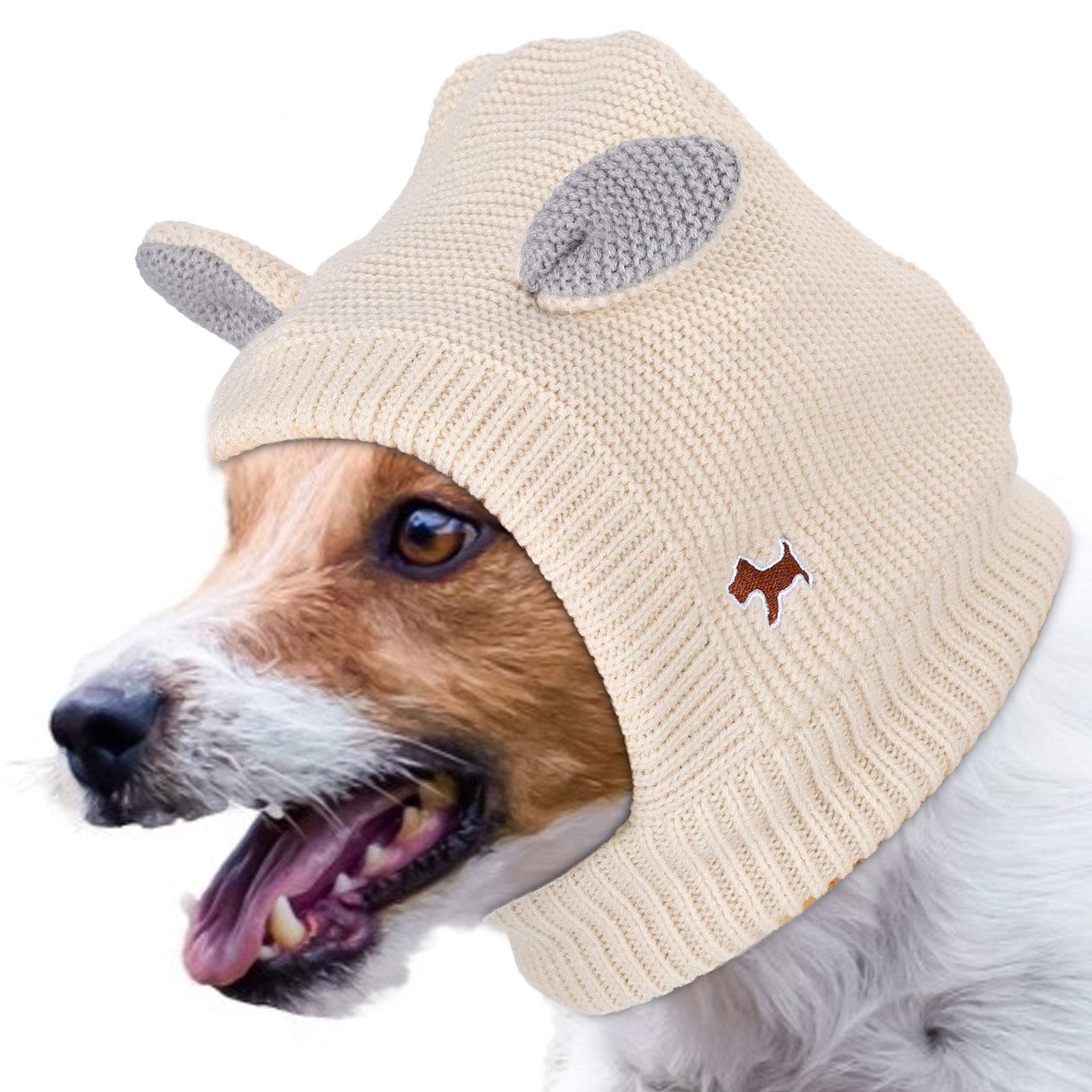 Amazon.com: JOROBURO Dog Hat, Washable Cozy Knitted Pet Dog Beanie