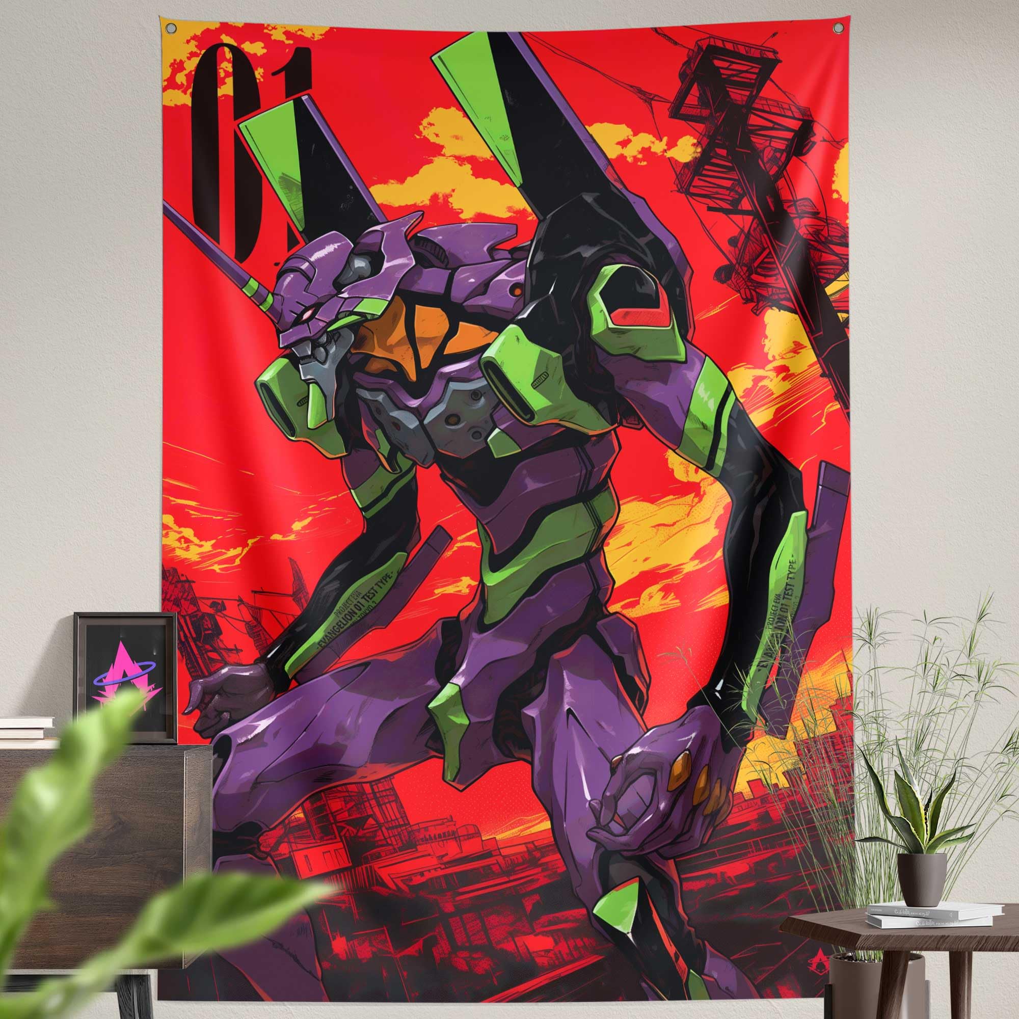 Moonbound Anime Tapestry - Wall Art for Anime Fans -10