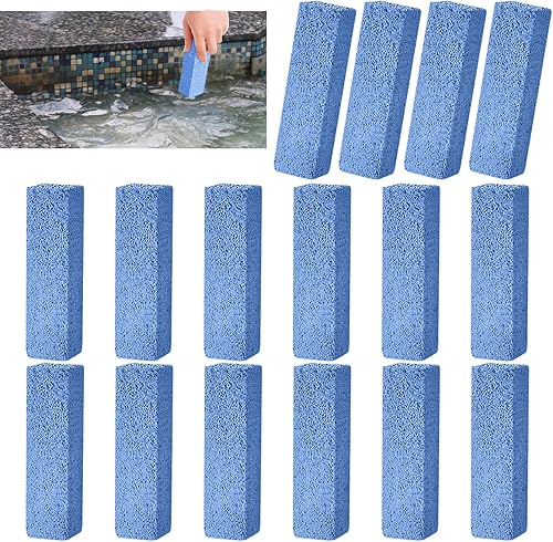 20 piezas de piedra pómez para limpieza de piscinas, bloque de natación, piedra pómez para piscinas y baldosas de spa, limpieza de lechada y