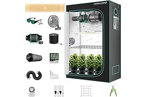 MARS HYDRO 2x4 Grow Tent Complete System with 300W TSL2000 LED Light
