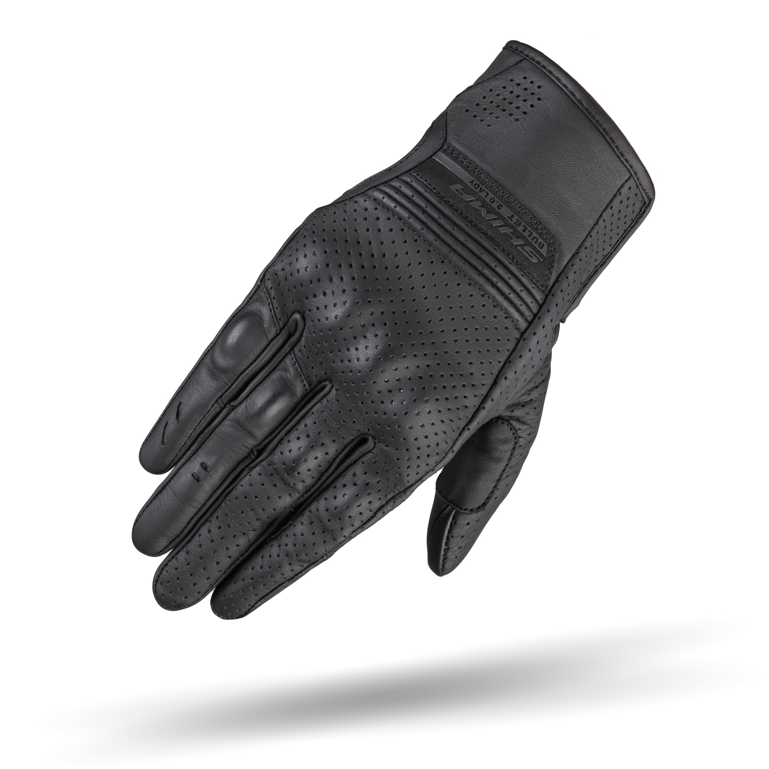 Shima Women's Black Bullet 2.0 Perforated Motorcycle Gloves