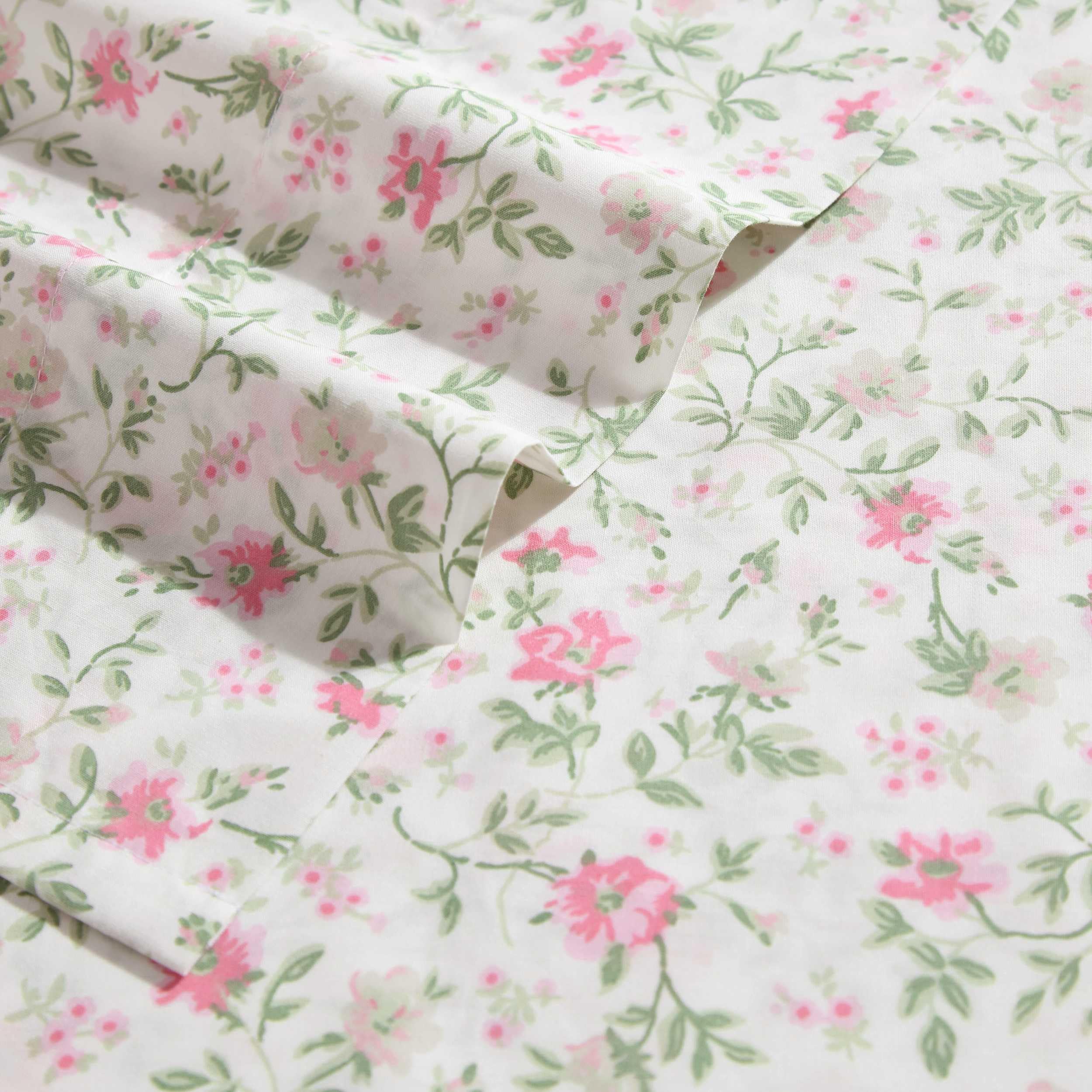 Amazon.com: Laura Ashley - Queen Size Sheet Set, Crisp Cotton