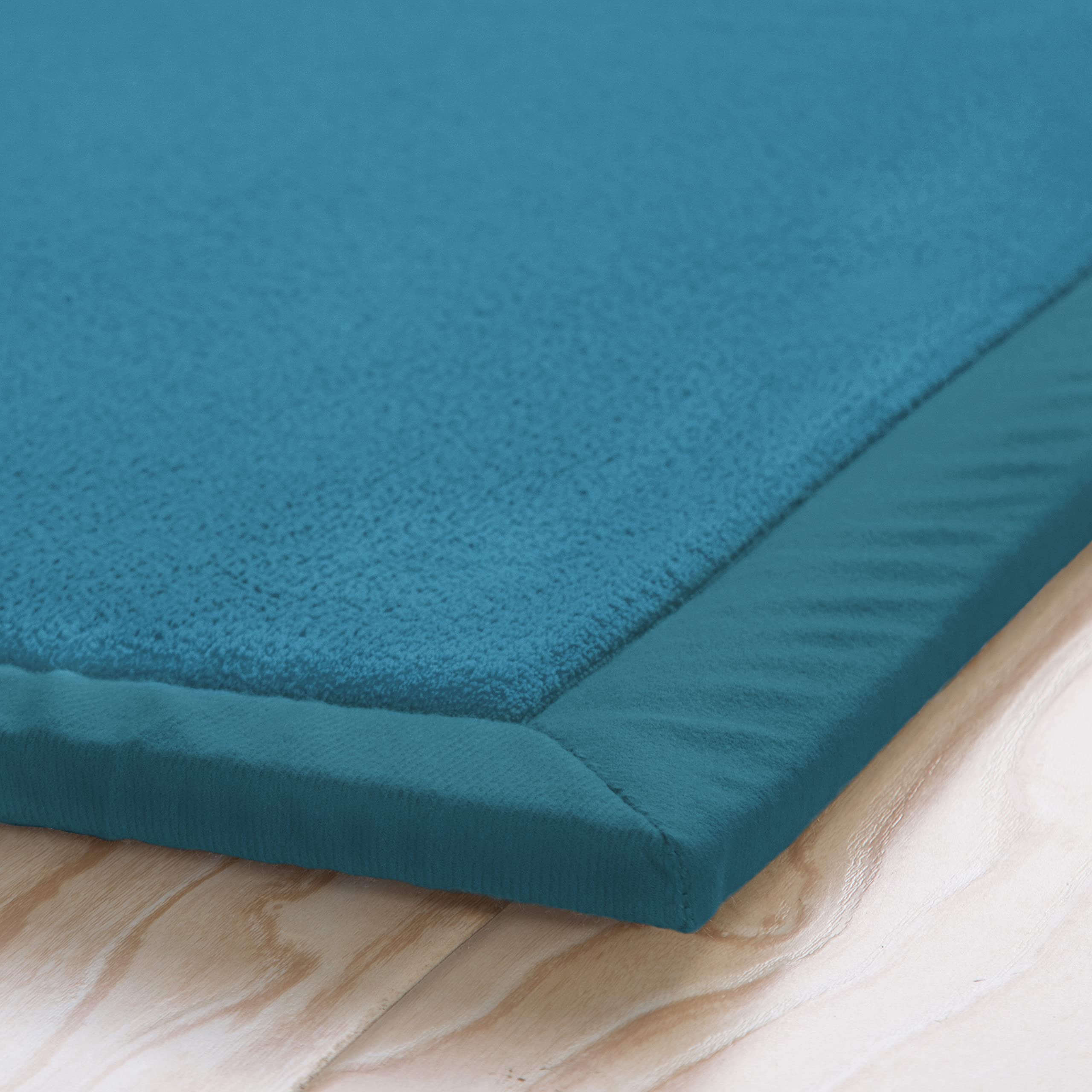 Loartee Coral Velvet Tappetino Area tappeti Gioco Tappetino per Gattonare per la cameretta del Bambino,Blu,200 * 200cm