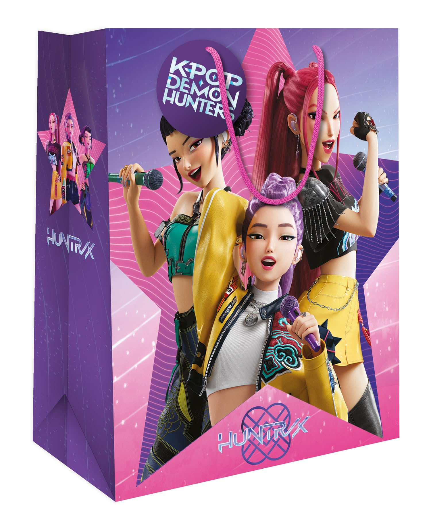 KPop Demon Hunters Huntr/X Medium Gift Bag