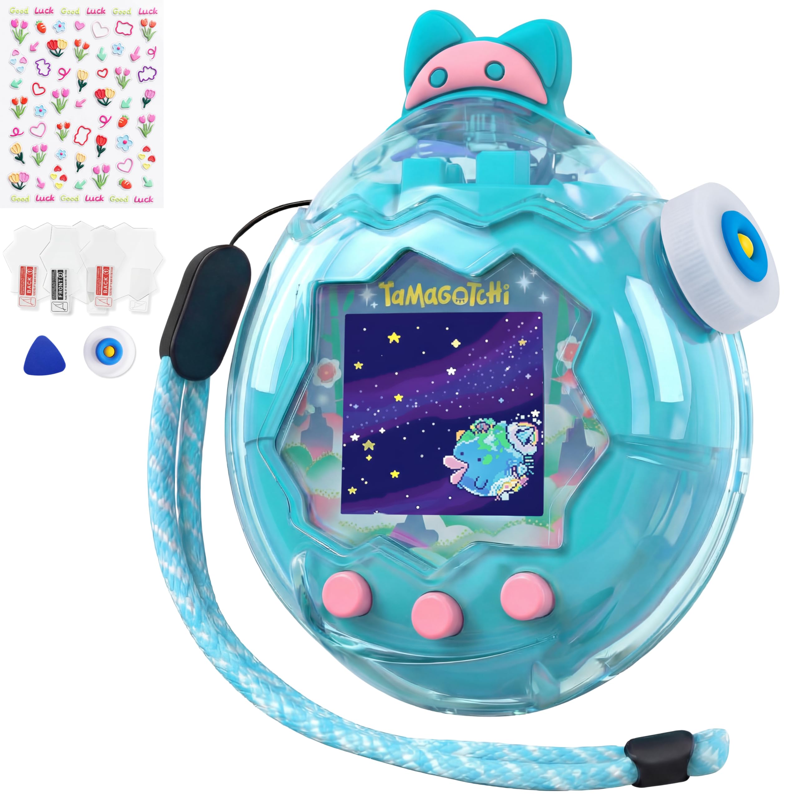 たまごっち パラダイス 本体、保護フィルム、保護ケースつき Amazon.co.jp: GOKEI 【2026年新登場】 たまごっちパラダイス 保護