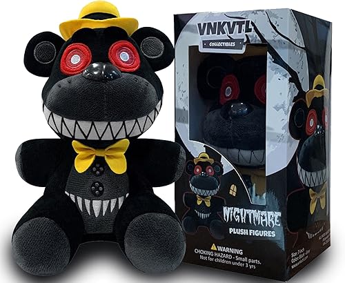 VNKVTL Peluche de pesadilla, animal de Freddy Stuff Peluche de pesadilla Freddy, animales de peluche para niños, peluche de Toy Freddy, regalo de