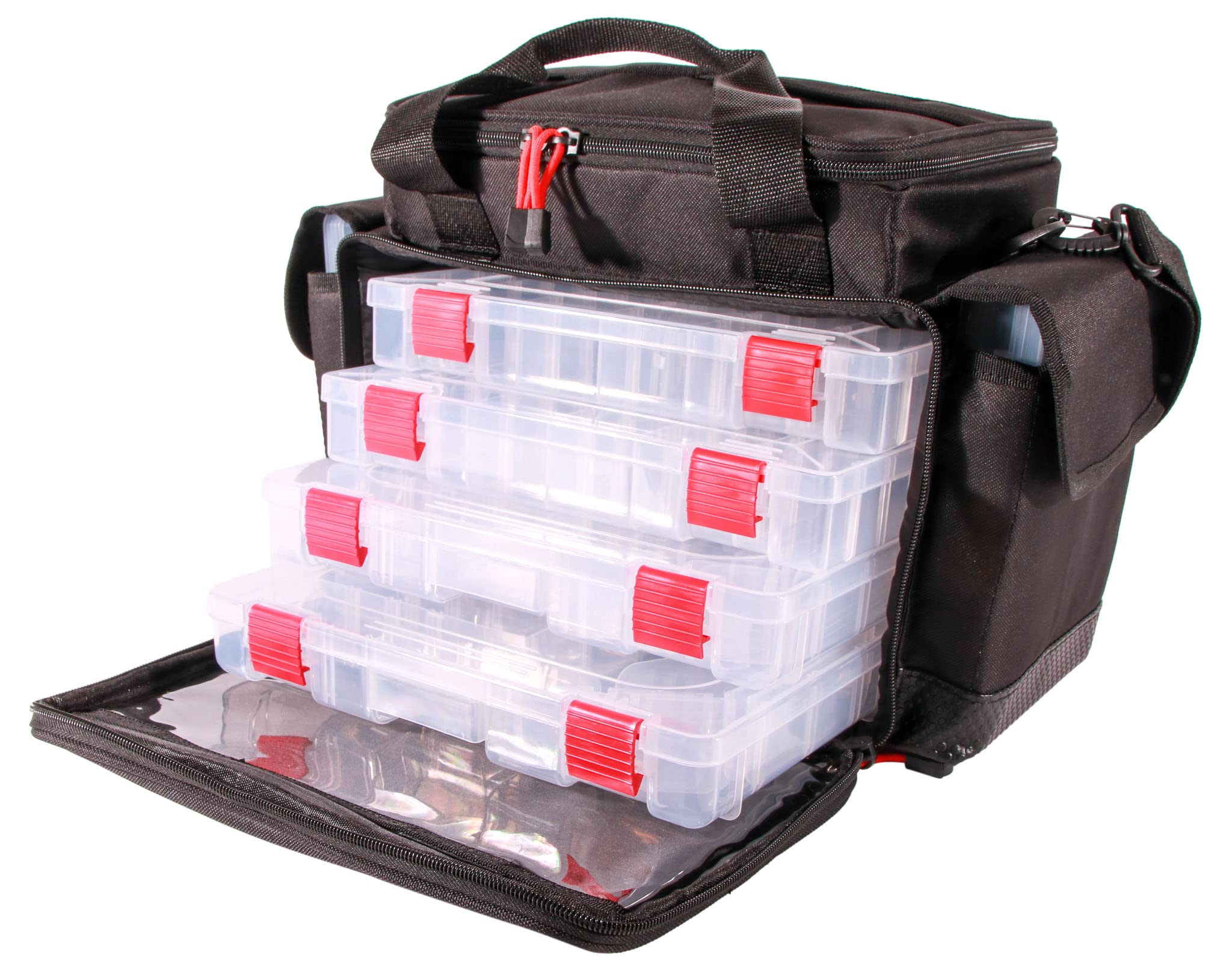 Ultimate Predator Lurebag Deluxe + 6 Tackleboxes - Angeltasche