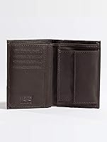 Levi's Vintage Two Horse Vertical Wallet, Dark Brown