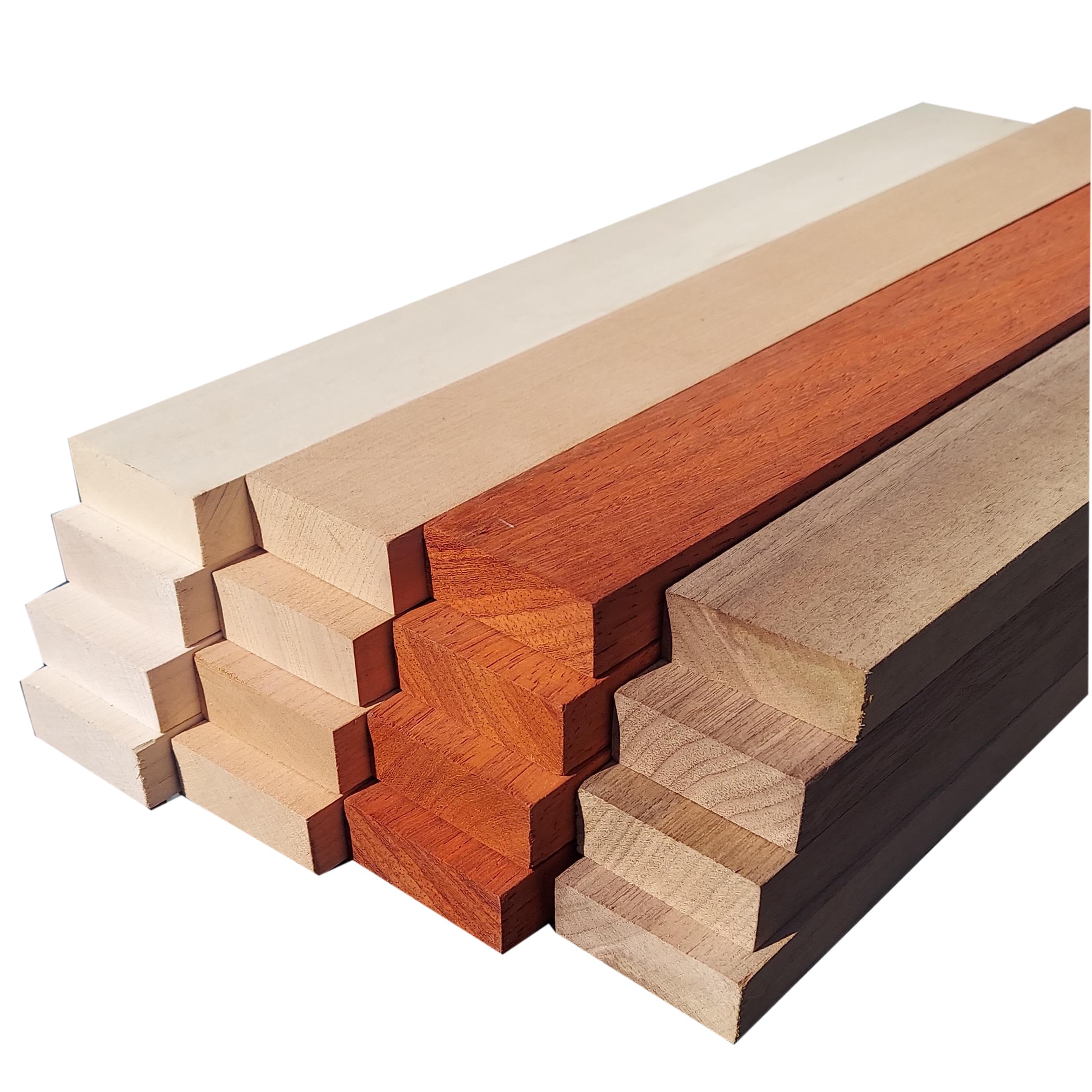 Amazon.com: 16 pc Walnut/Cherry/PADAUK/Maple DIY Cutting Board