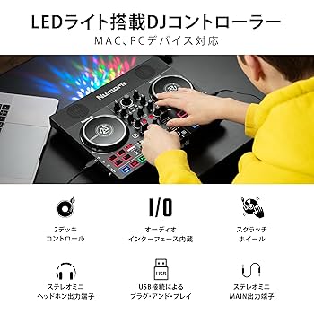 Amazon.co.jp: Numark 初心者向け スピーカー内蔵DJ