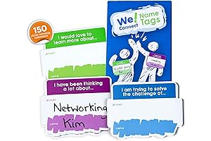 Connect Sticker Nametags: The Ultimate Icebreaker Tool for Office Fun