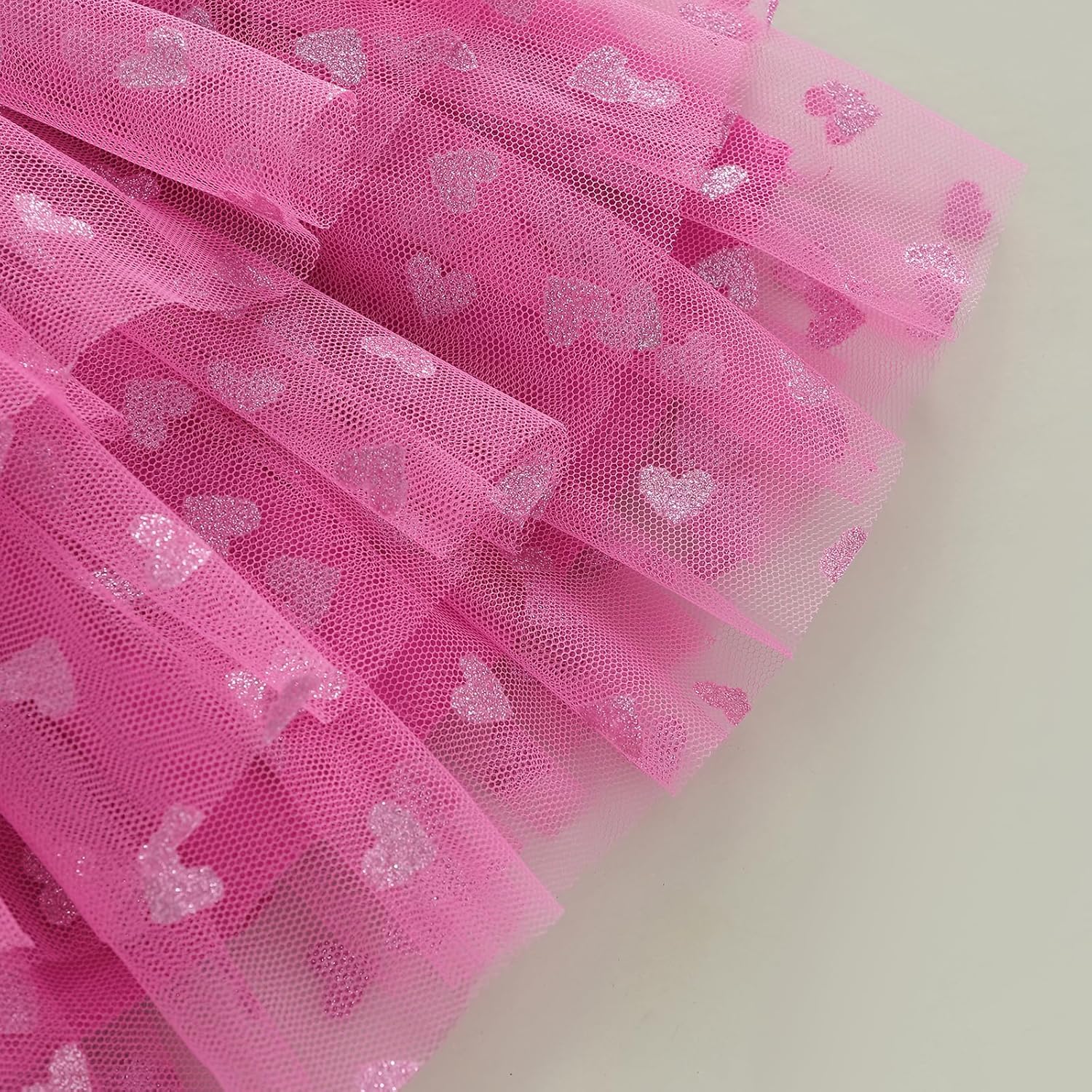 WZTYYDS Toddler Baby Girls Valentines Outfits Letter Embroidery Long Sleeve Sweatshirt Tops Tutu Skirt Set Spring Clothes - Image 6