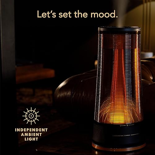 Miniatura 4 de Vornado LUCERNA 3 Alchemy Humidificador ultrasónico con luz ambiental, capacidad de 1.5 galones, tiempo de funcionamiento de 28 horas, diseño