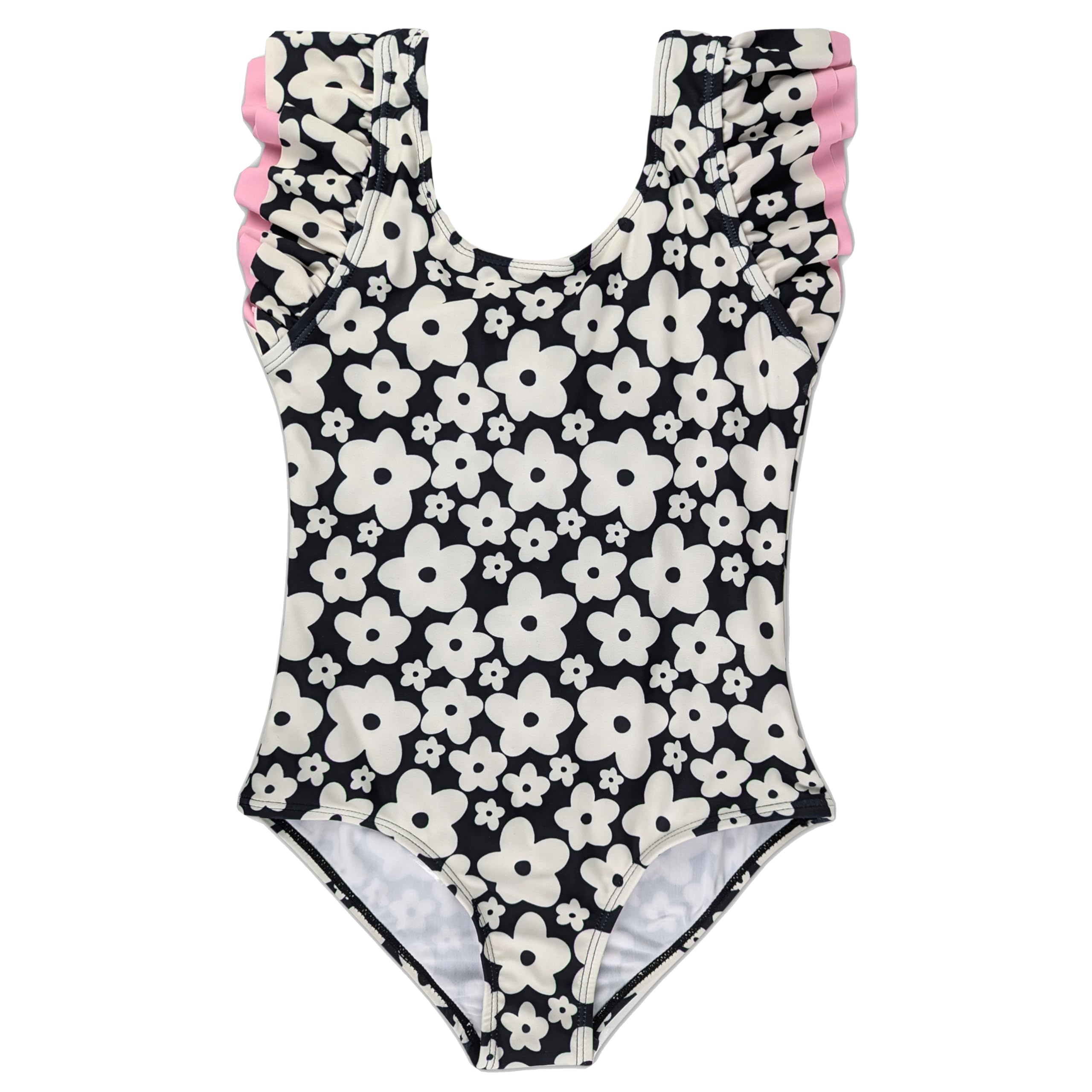 Portakal One Piece Swimsuit for Girls Cute Swimwear Bathing Suit Swimwear for 3-12 Years