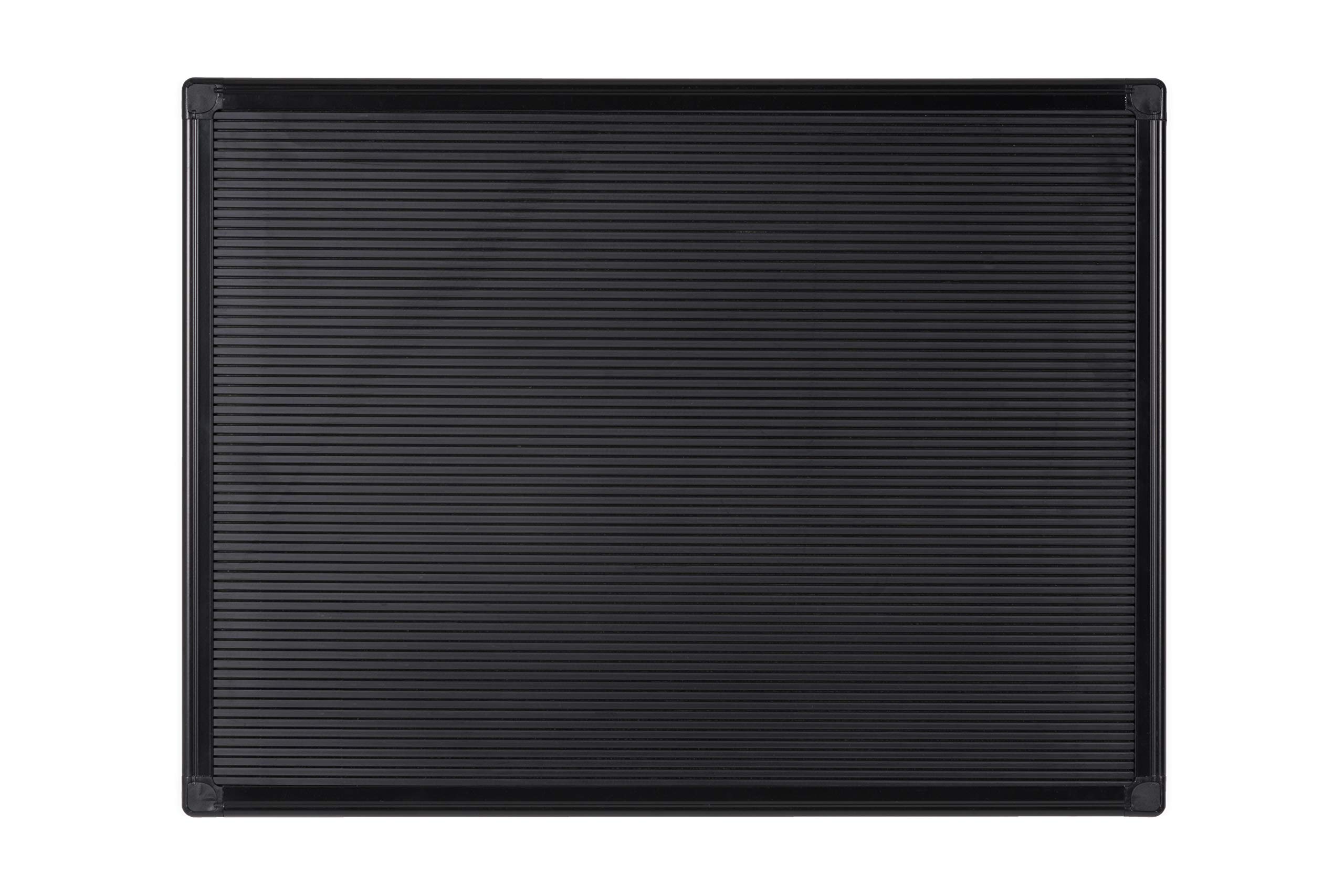 Bi-Office 600 x 450 mm-Portrait Letterboard Maya Cadre en Aluminium Noir