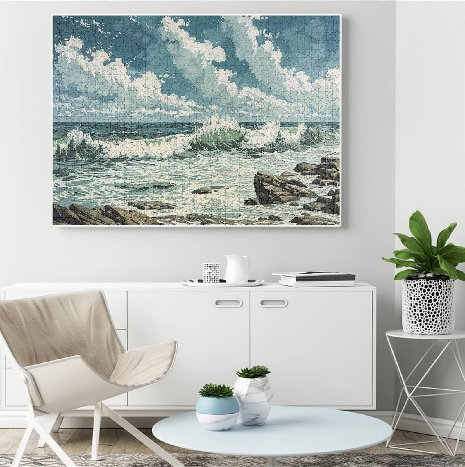 Puzzle dla dorosłych, 2000 elementów, oceaniczne puzzle, 2000 elementów, trudne zagadki, krajobraz, drewniane puzzle dla dorosłych, z pudełkiem do pakowania, puzzle dla całej rodziny, dekoracja