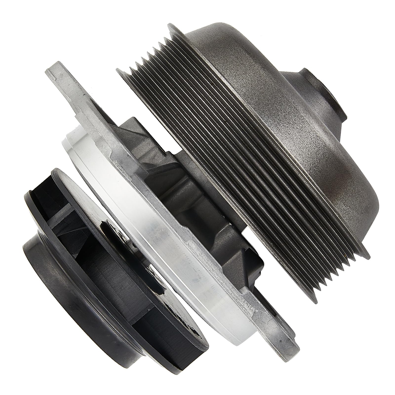 BLCYANUE Water Pump Compatible with 112mm impeller Engine CF Euro 6,XF Euro 6,DAF Euro 6,MX13 2042162 1956779