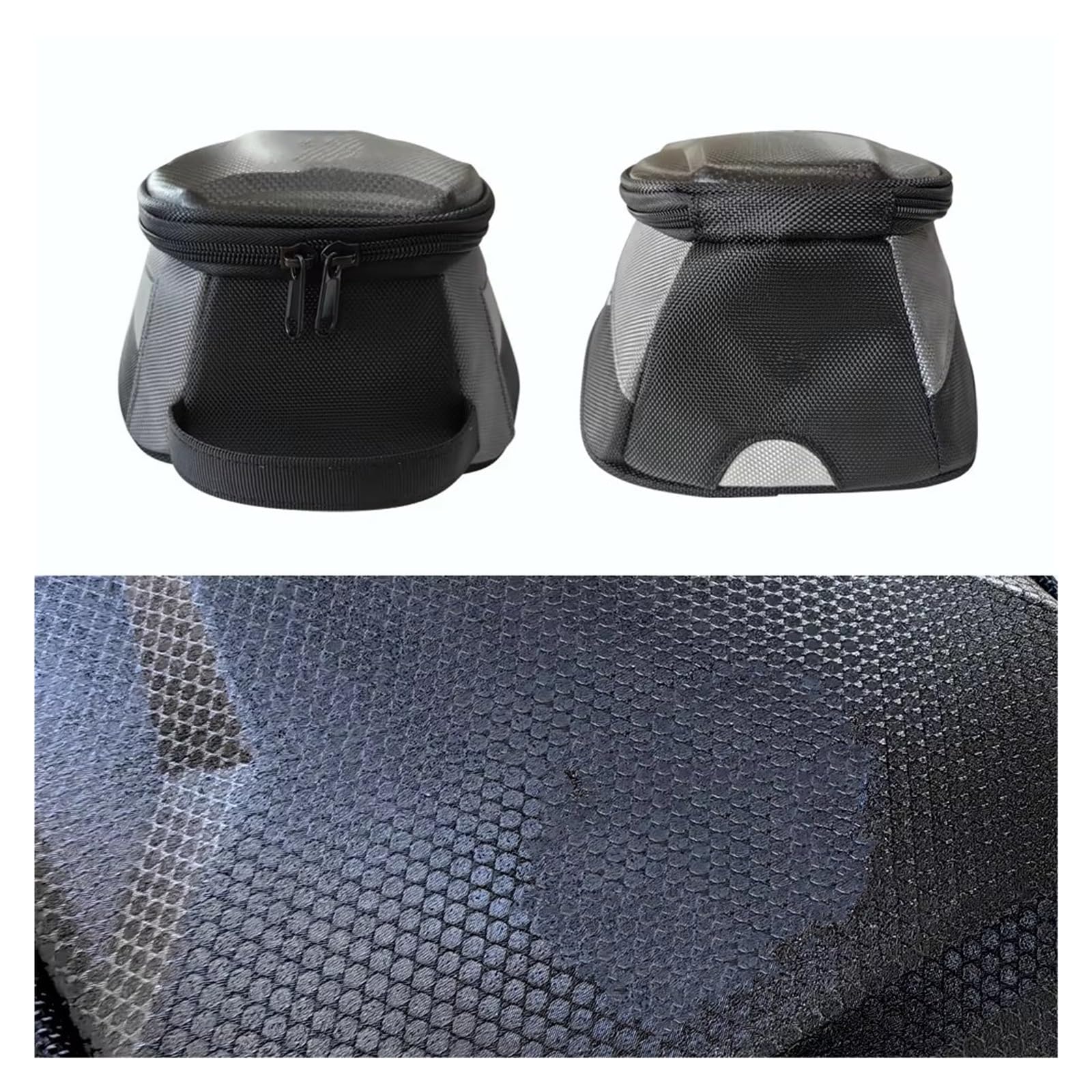 Borsa Moto Magnetica Per Serbatoio Olio Combustibile Guscio Rigido Universale EVA 4,5 Litri Borsa Posteriore Moto