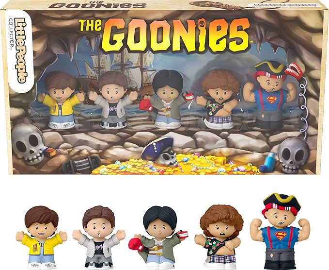 Little People Collector The Goonies Special Edition Set for Movie Fans, 5 Figures in a Display Package