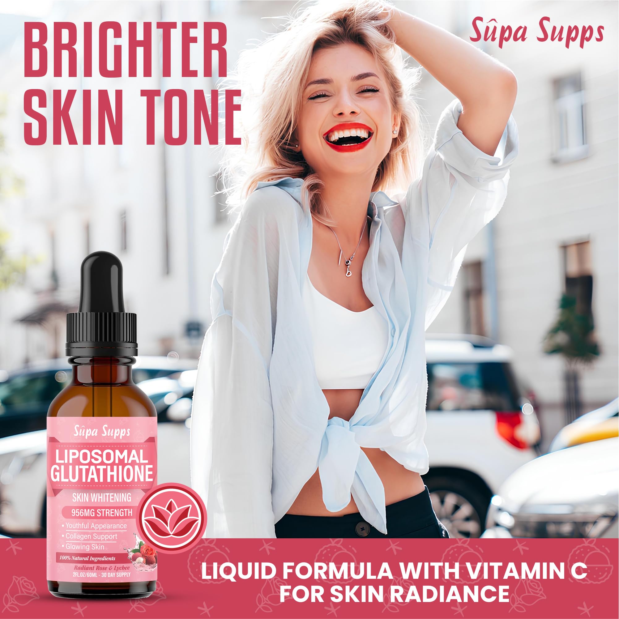 liposomal glutathione skin lightening reddit Liposomal Glutathione Liquid 60ml – Reduced Antioxidant Formula with Vitamin C for Skin Brightening, Radiance & Cellular Health – Rose & Lychee Flavour – Glutathione Supplements in Liquid Form : Amazon.co.uk: Health