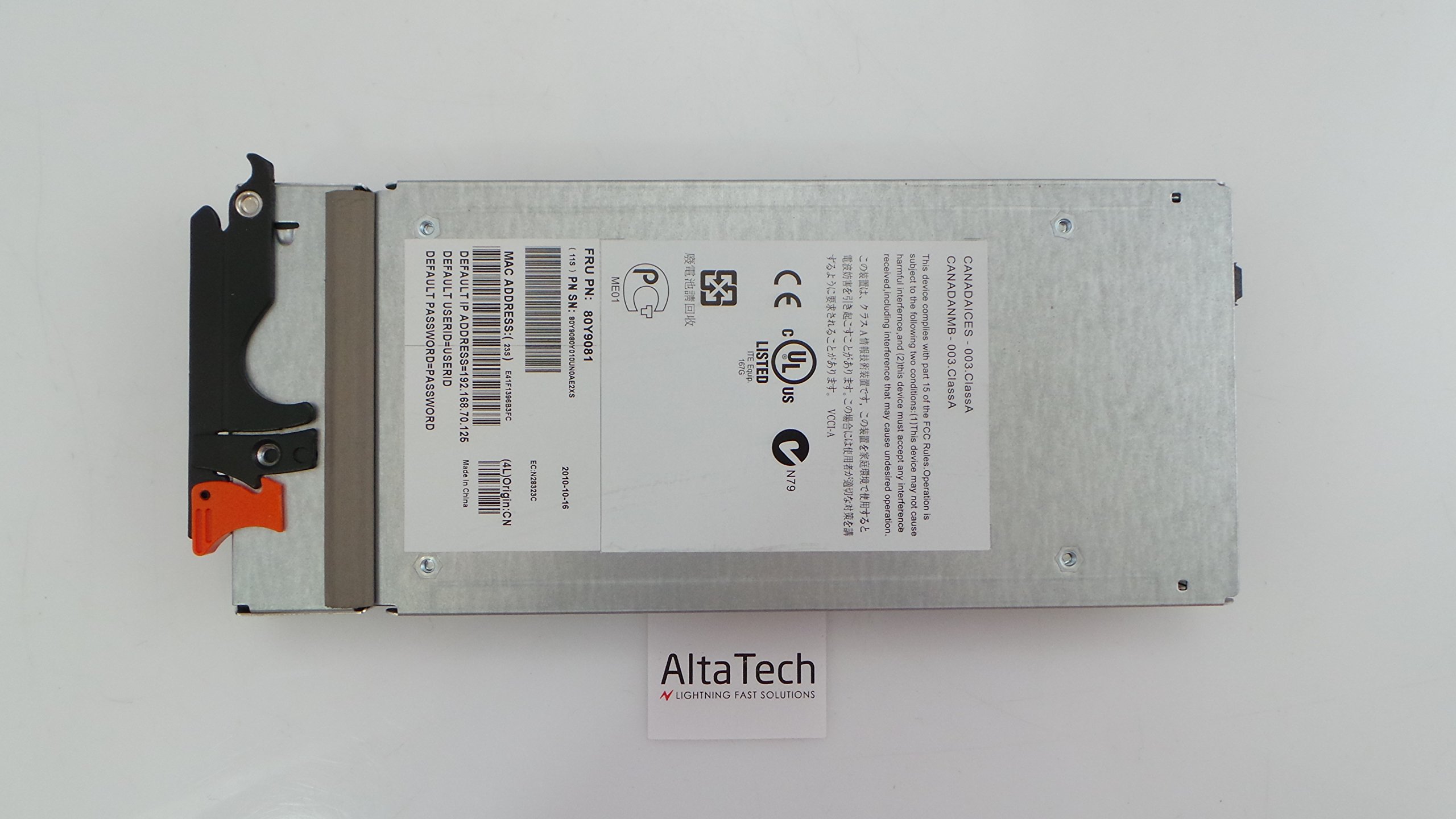 Amazon.com: IBM 80Y9081 Advanced Management Module - 2019A1X 