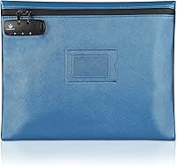 Vista 9 de Bolsa de Notario con Cerradura, 13.6 x 10 Pulgadas, Bolsa de Suministros para Notario Resistente para Todos los Diarios, Sellos, Estampadora