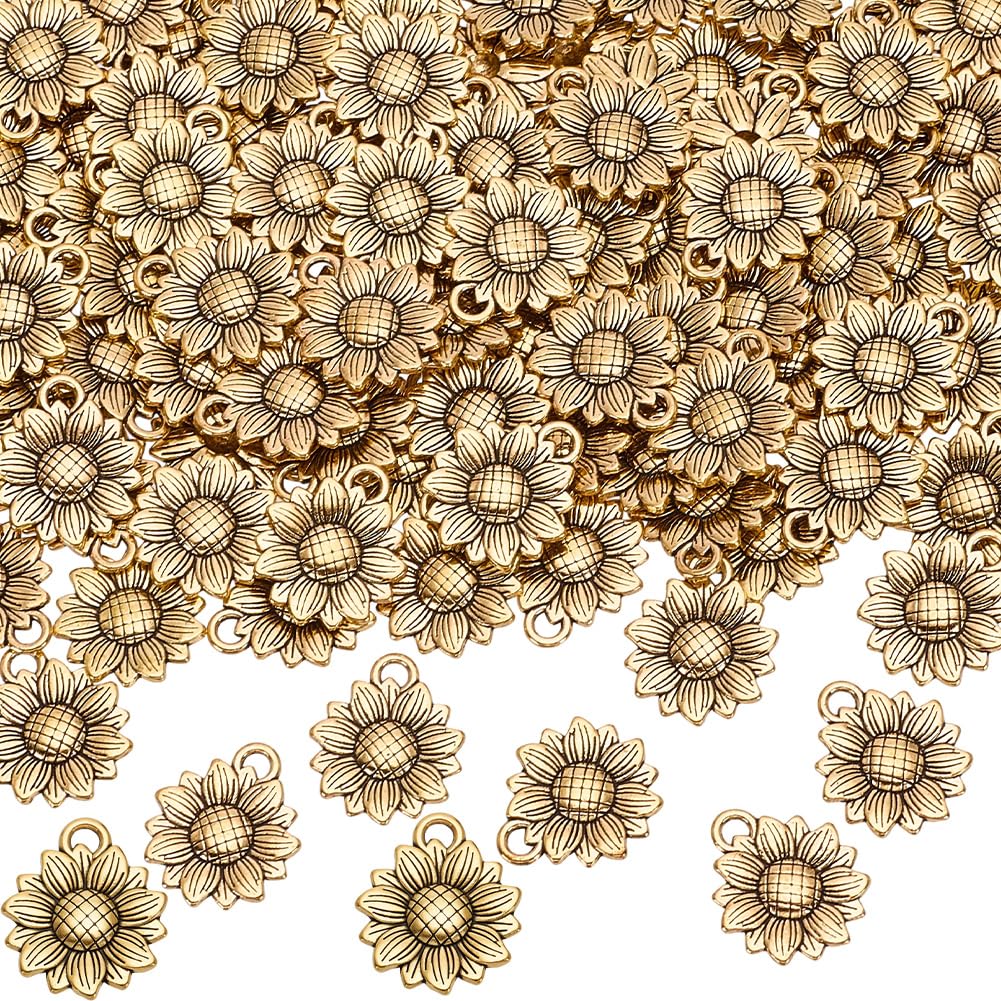 Pendentif fleur d'été pour créer vos bijoux bohèmes et bracelets de vacances ensoleillées