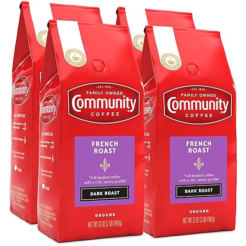Miniatura 44 de Community Coffee Signature Blend - Café molido tostado oscuro, 32 onzas, bolsa de 32 onzas (paquete de 1)