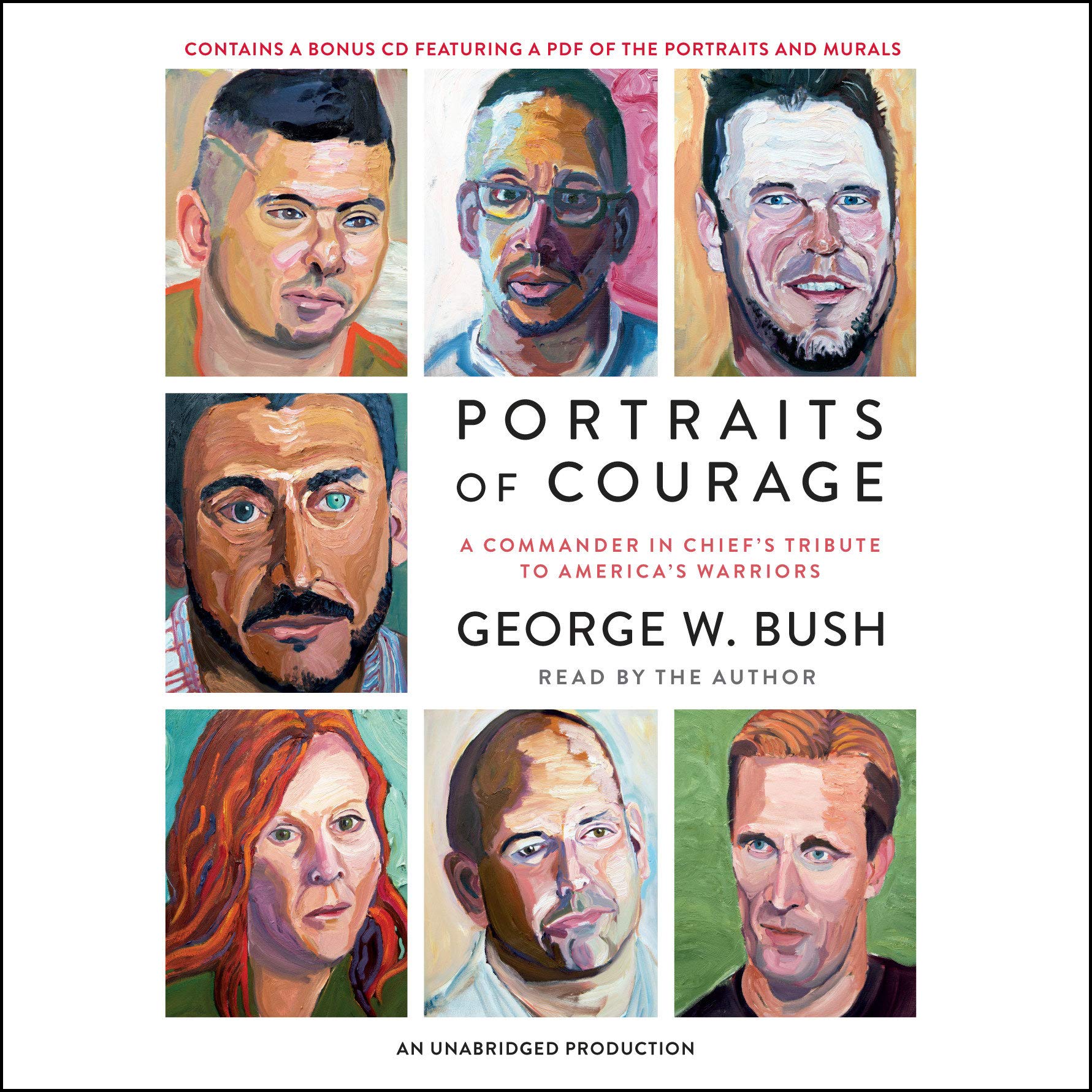 Cover art for Portraits of Courage
