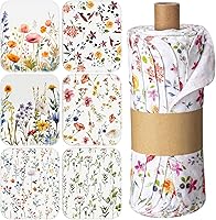 Vista 17 de Paquete de 36 paños de limpieza reutilizables, lavables, de algodón, para suministros de fiesta en el hogar, a granel, 9.84 x 11.81 pulgadas