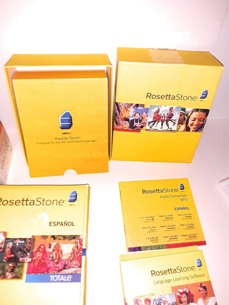 Rosetta Stone Totale Spanish Level 1, 2, 3, 4, & 5: Version