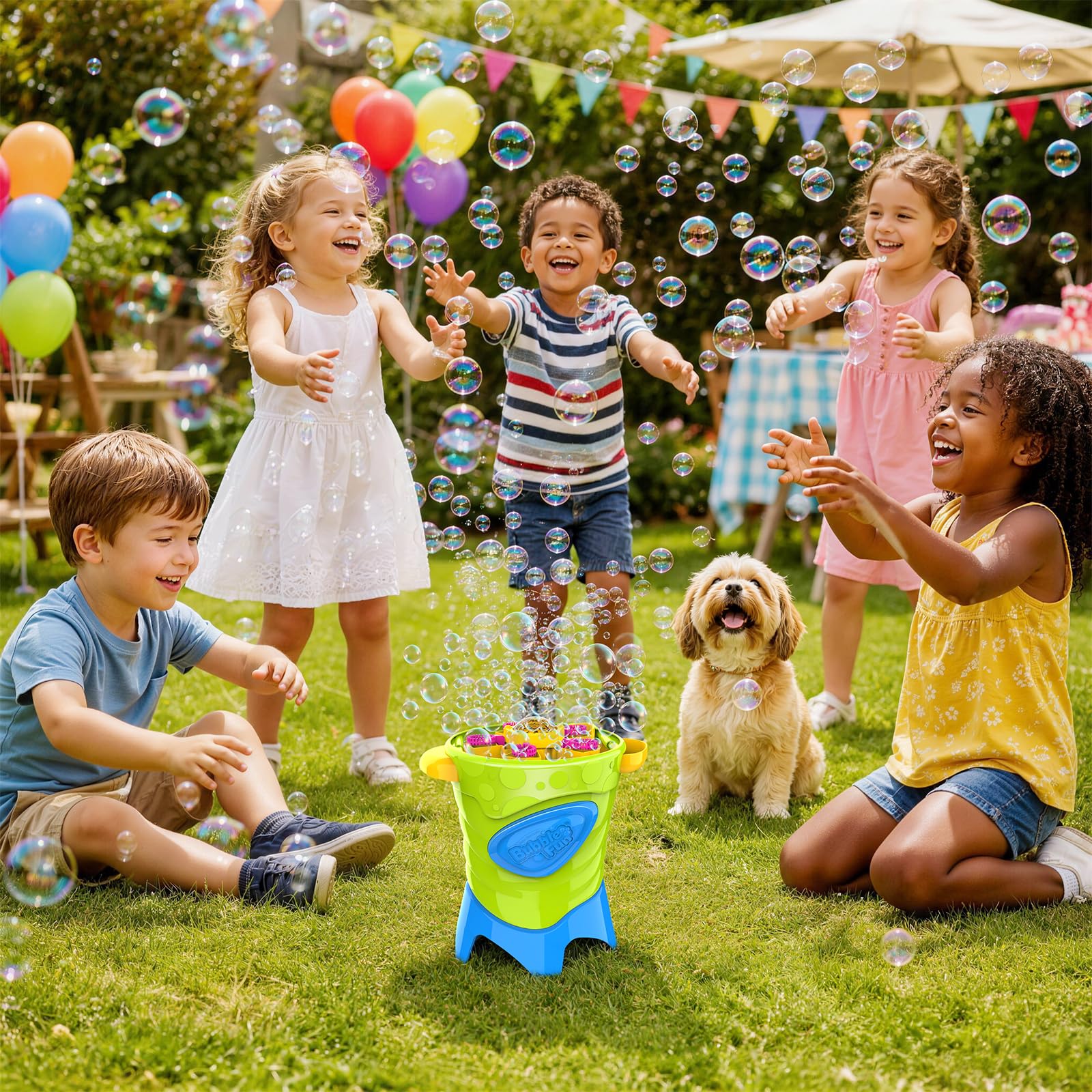Tiny Typhoon - Máquina automática de burbujas para niños