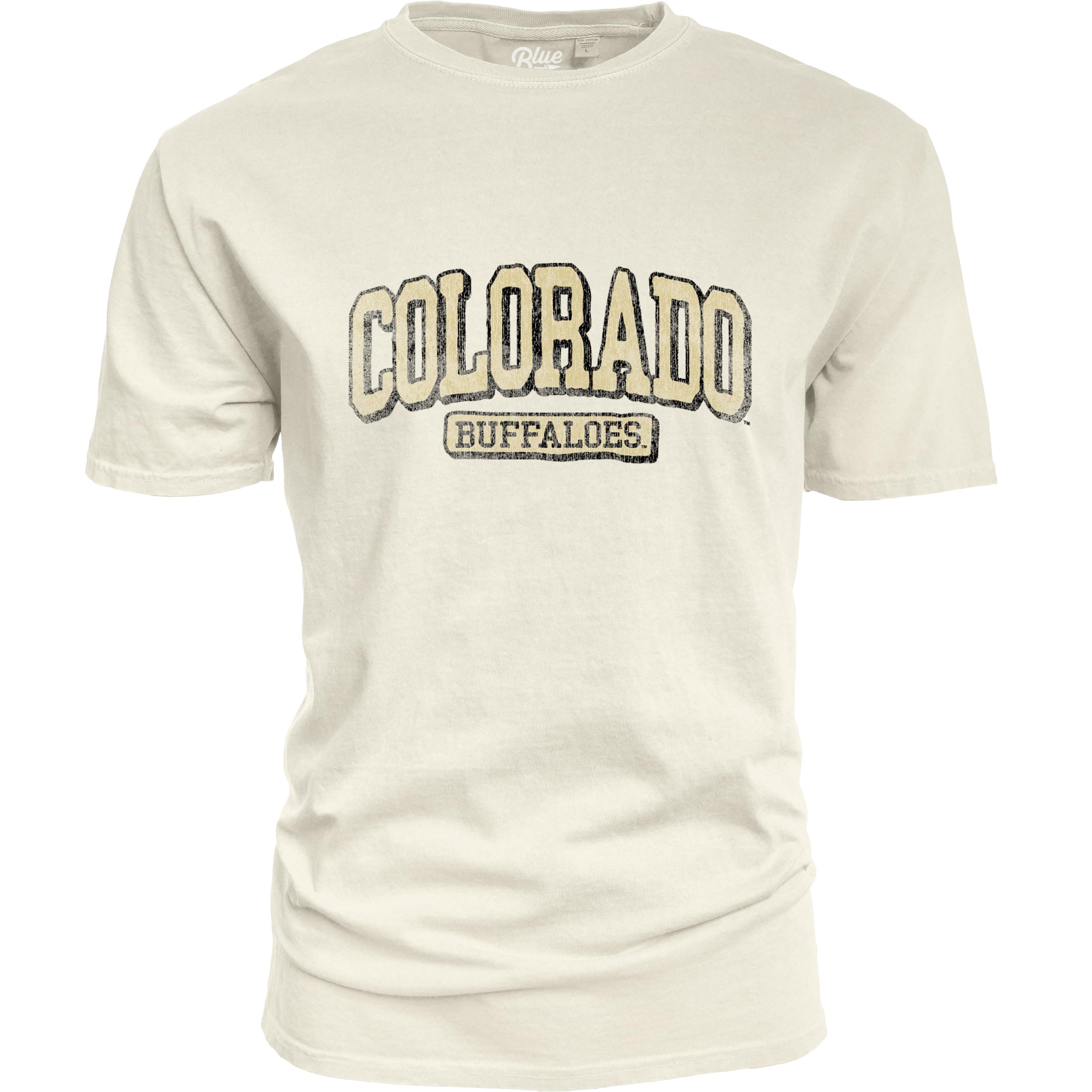 Blue 84NCAA Officially Licensed T-Shirt Ivory Dyed Ringspun Vintage