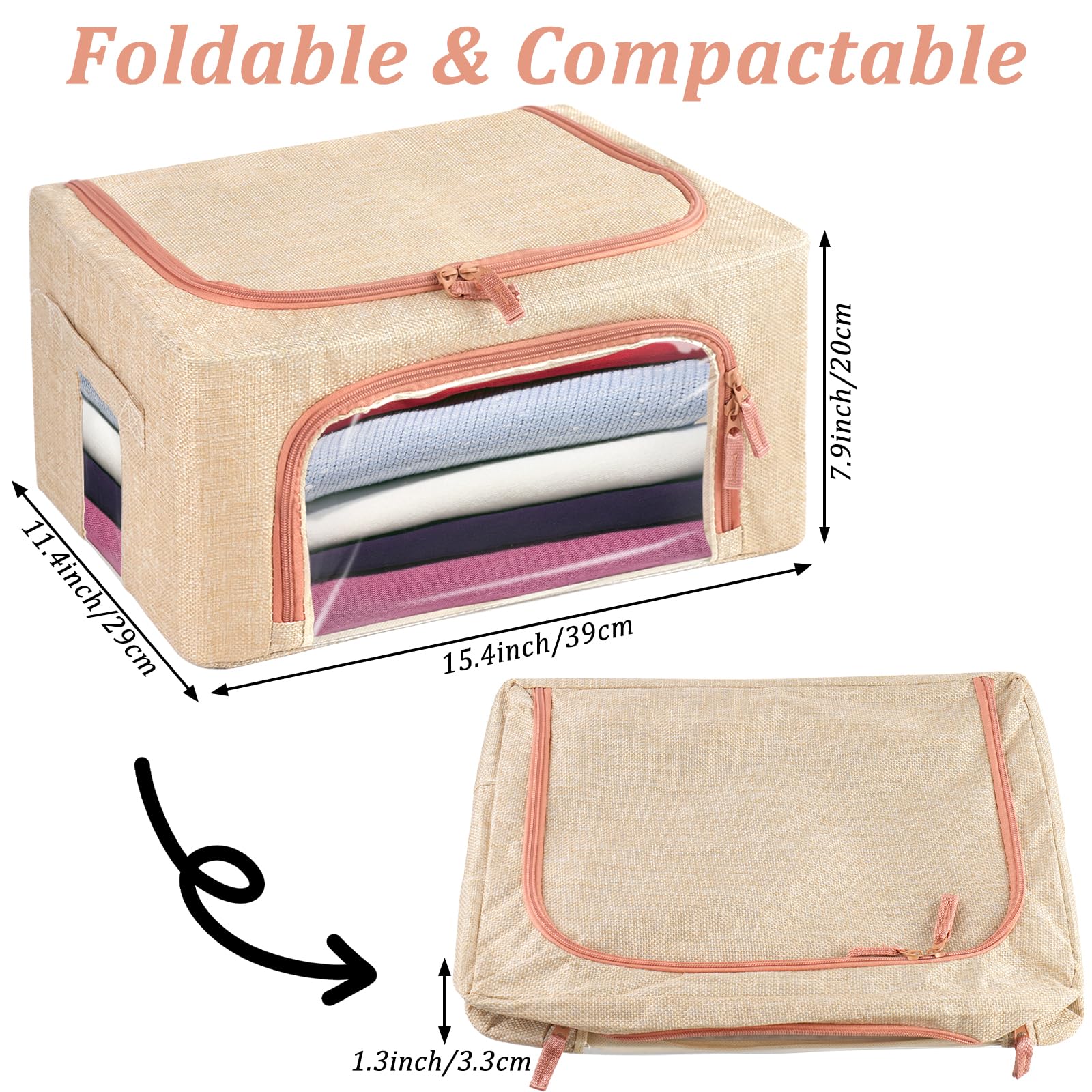 Lot De 2 Sacs De Rangement Cachemire 24L + 24 Boules De Cèdre Naturel - Pochette Respirante Coton/Lin Lavable - Protection Anti-Mites Pour Pulls Laine Mérinos & Cachemire