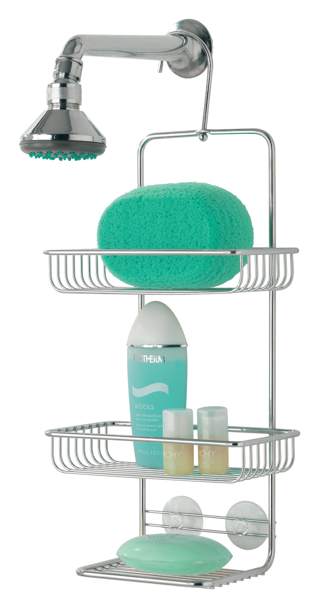 Metaltex Mallorca Shower Caddy Chrome Plated