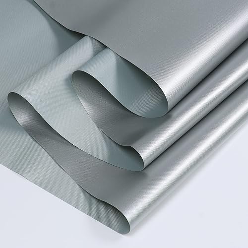Waterproof UV Sun Protection Canvas Fabric, UPF 50+ Silver Backing