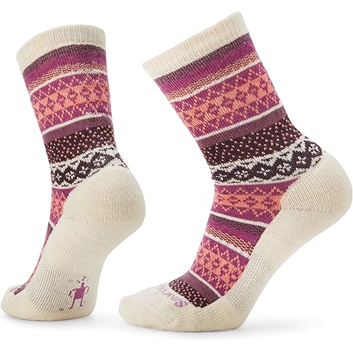 Smartwool Everyday Dazzling Wonder Full Cushion Merino Wool Crew Socks For Men and Women