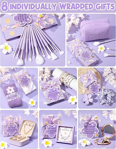 Miniatura 3 de Regalos de Navidad para adolescentes y adolescentes  8 cestas de regalo de cumpleaños para adolescentes y niñas, cosas de moda con divertidas