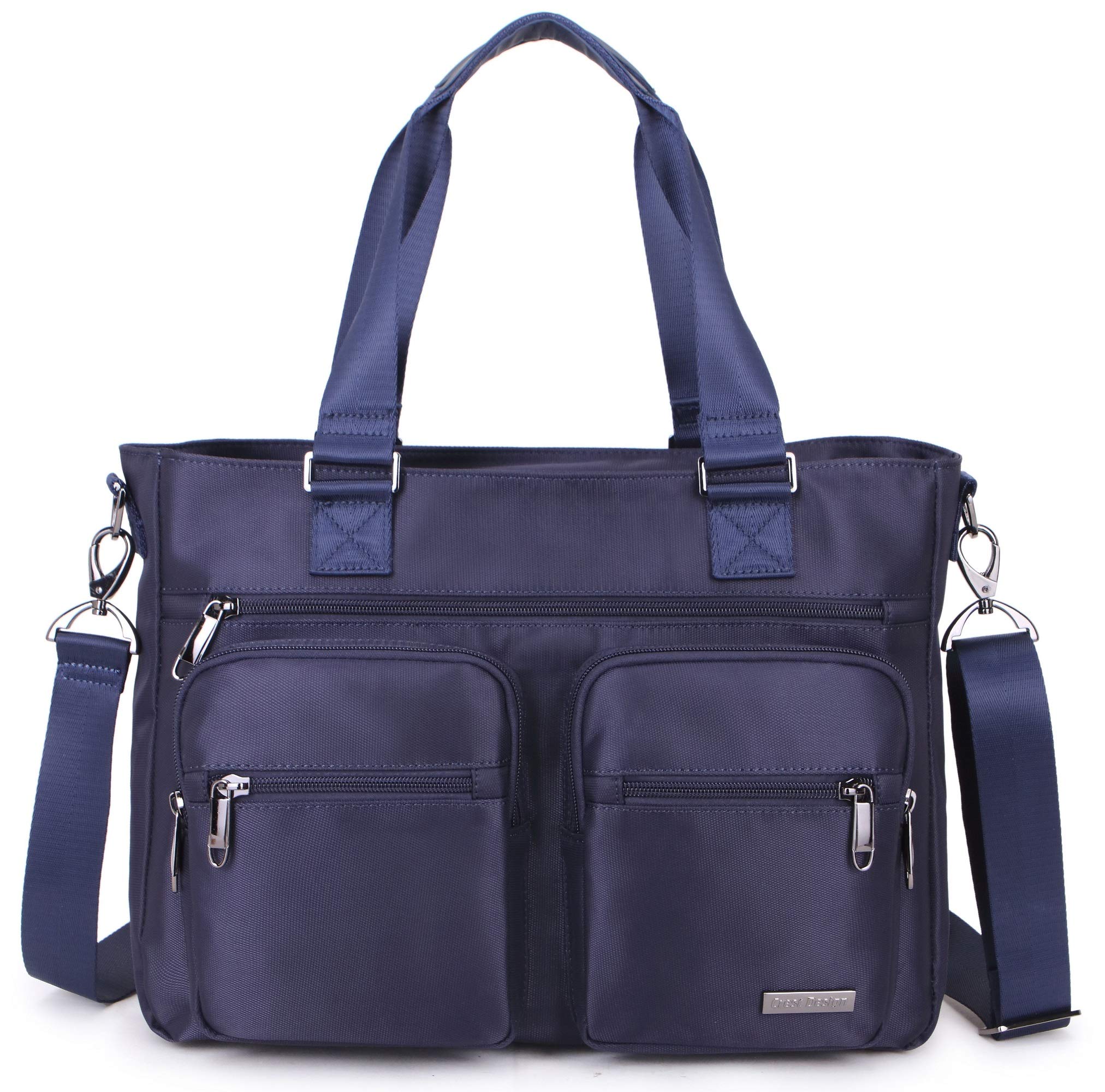 未使用　everyone nylon logo tote bag (BLUE) everyone nylon logo tote bag