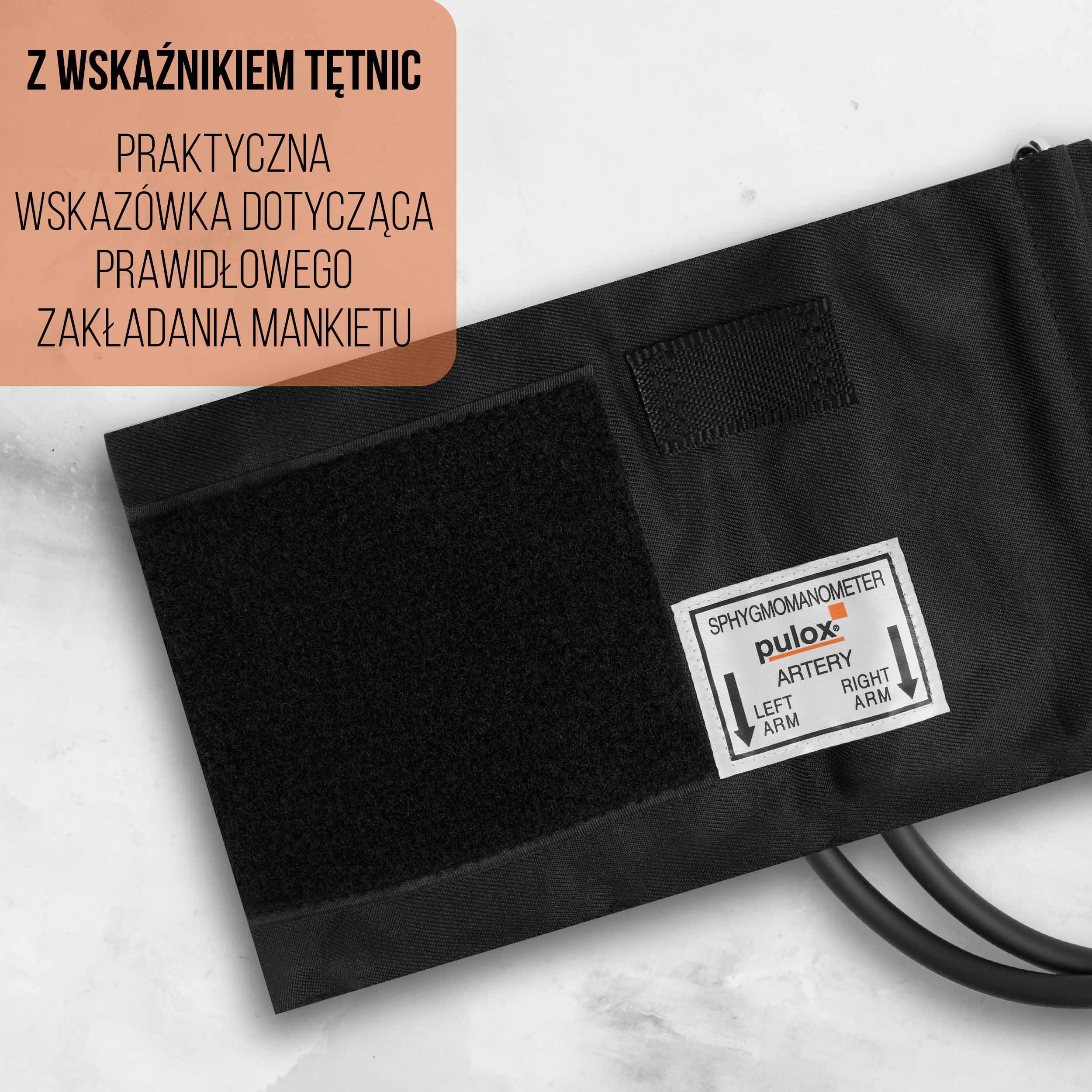 Pulox Ciśnieniomierz Ręczny - Sfigmomanometr Aneroidowy do pomiaru ciśnienia tętniczego na ramieniu