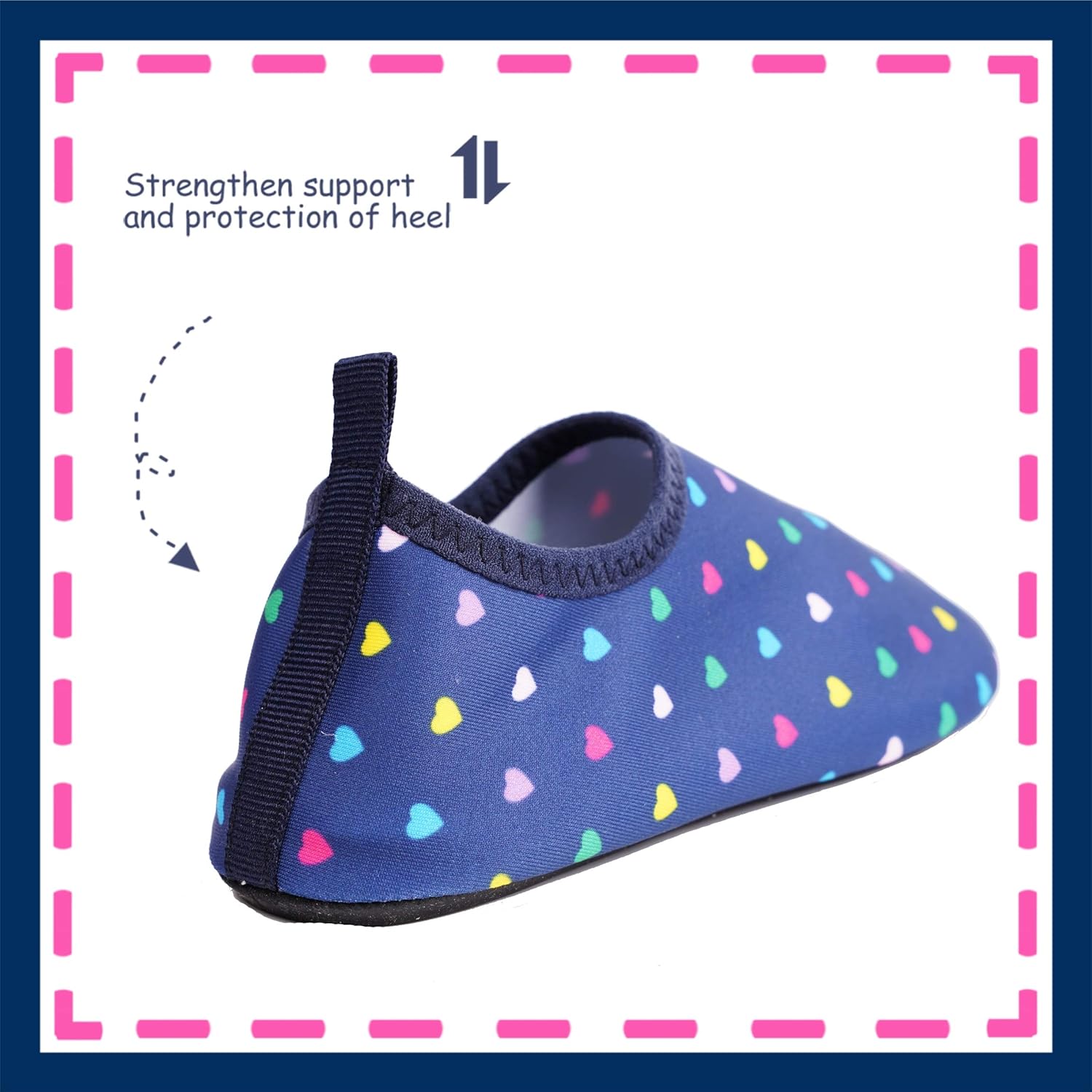 Toandon Toddler Kids Adorable Printed Water Shoes