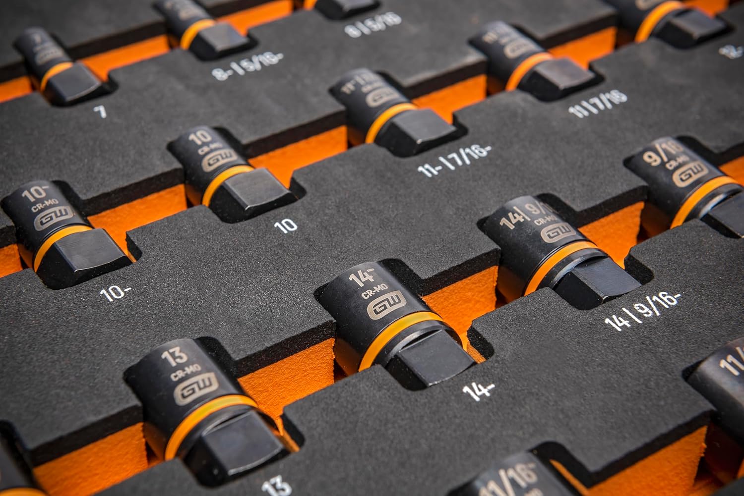 GEARWRENCH 31 Piece Bolt Biter Ratchet Socket Set MM/SAE with EVA Foam Tray - 86525, Black