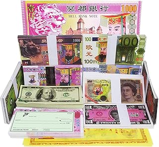 400 Pcs Ancestor Money for Tomb-Sweeping Day Joss Paper For Funeral, Strengthen Connection with Your Ancestors, Bring The Good Luck Wealth and Health